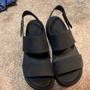 Crocs Brooklyn Low Wedge Sandal - Women's